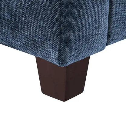 LUE BONA 81 Modern Corduroy 3 Seater Sofa, Polyester Rectangle Upholstered Sofa for Livingroom - 81W X 33D X 26H