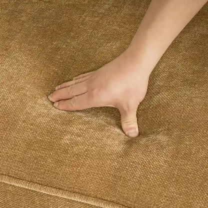 LUE BONA 81 Modern Corduroy 3 Seater Sofa, Polyester Rectangle Upholstered Sofa for Livingroom - 81W X 33D X 26H