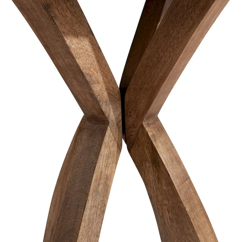 Kate and Laurel Soleyn Round Wood Side Table