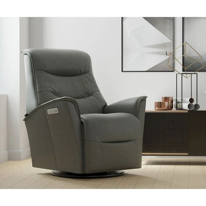 Fjords Dallas Leather Swing Recliner