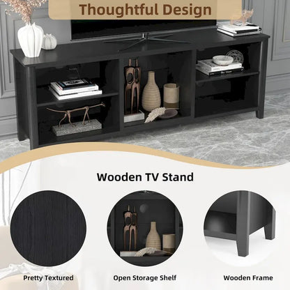 TV Stand Storage Media Console Entertainment Center, without Drawer - N/A