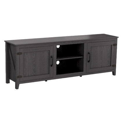 TV Stand Storage Media Console Entertainment Center With Two Doors