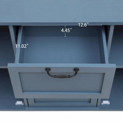 2 Door 3 Drawer Cabinet, American Furniture, Suitable for Bedroom, Living Room, Study