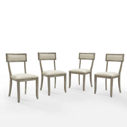 Crosley Alessia 4-Piece Dining Chair Set- 4 Chairs