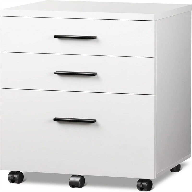 3 Drawer File Cabinet - 15.4D x 18.5W x 25.6H