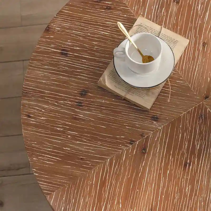 31.29Modern Retro Splicing Round Coffee Table