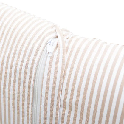 Josie Black Backless Wooden Nook with Cushion Set