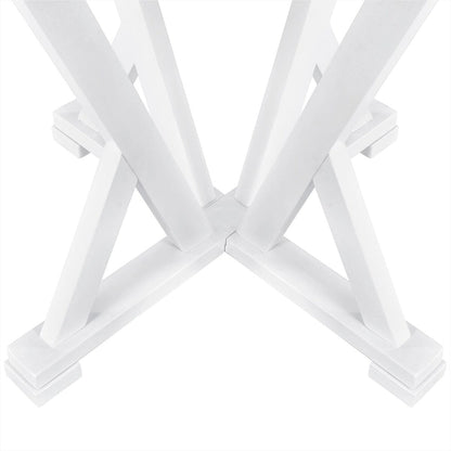 Rustic Farmhouse 5-Piece Counter Height Dining Table Set