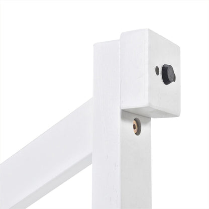 Rustic Farmhouse 5-Piece Counter Height Dining Table Set