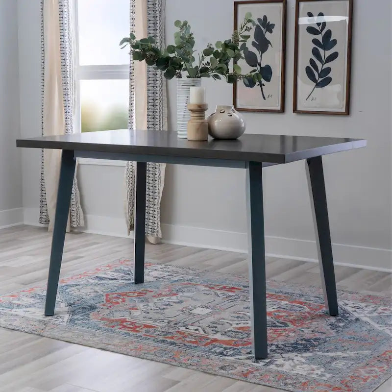 Kiri Blue/Grey Wood Counter Height Dining Table