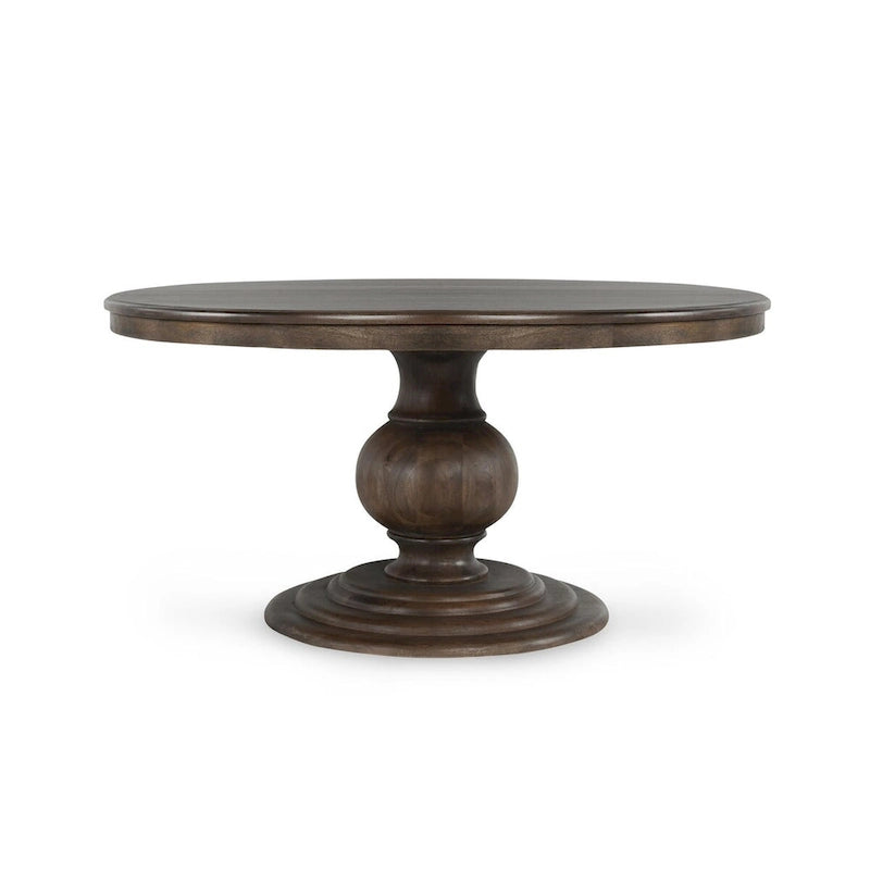 Classic Home Brookside 60 Round Dining Table in Cocoa Brown - 60Wx60Dx30H