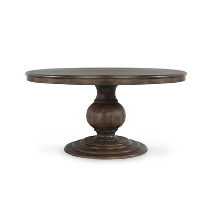 Classic Home Brookside 60 Round Dining Table in Cocoa Brown - 60Wx60Dx30H