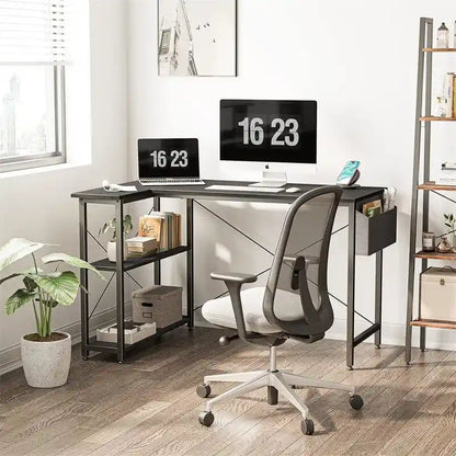 40 Inch Small L Shaped Computer Desk