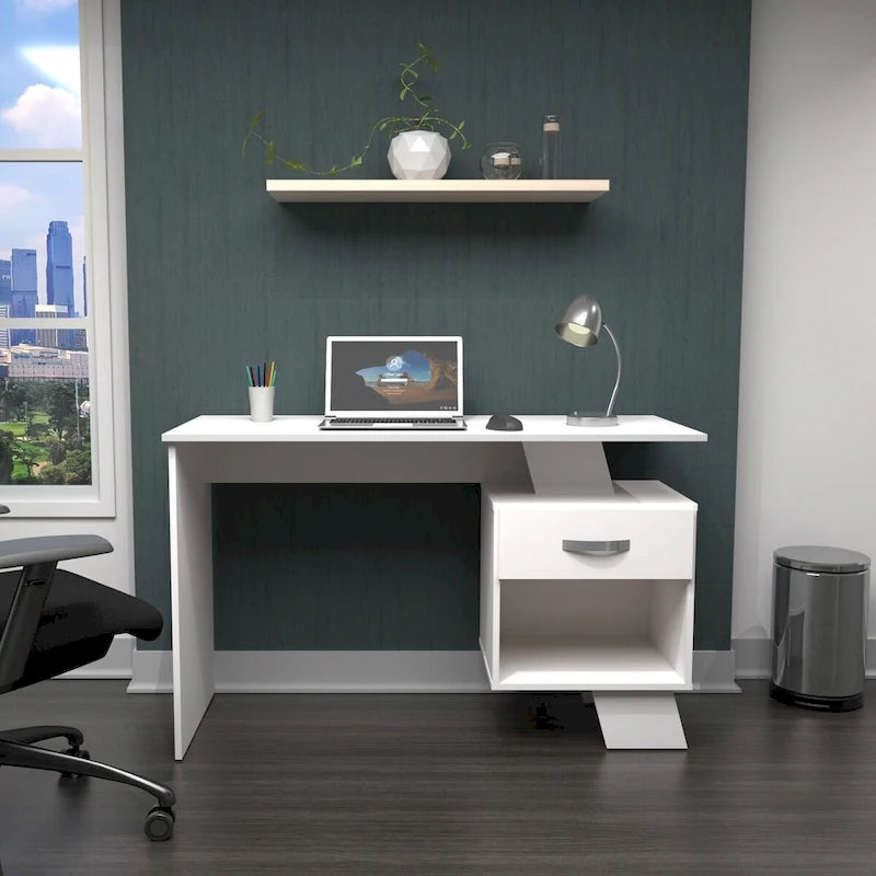 Asymmetrical Writing Desk by Inval