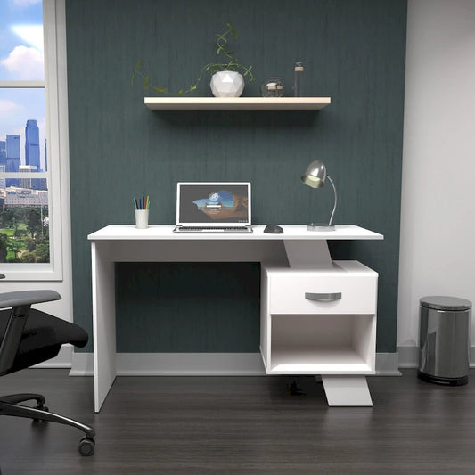 Asymmetrical Writing Desk by Inval