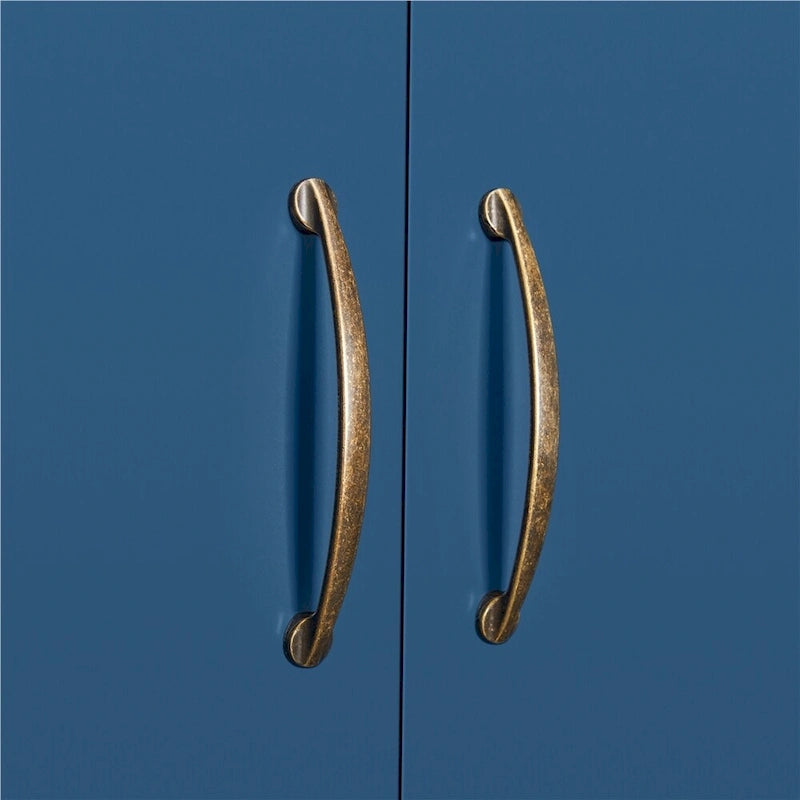 Yaheetech 2-Shelf Bathroom Organizer Over The Toilet,Double Doors