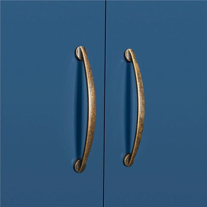 Yaheetech 2-Shelf Bathroom Organizer Over The Toilet,Double Doors