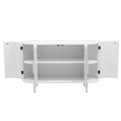 47.80 Inch high quality MDF Sideboard with Adjustable Shelves - 47.80 x 16.50