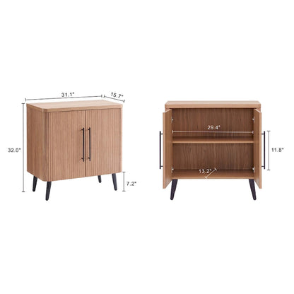 Manhattan Comfort Mid Century- Modern Jodie Accent Cabinet