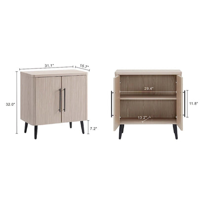 Manhattan Comfort Mid Century- Modern Jodie Accent Cabinet
