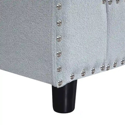 Merax Linen L-shaped Modular Sectional Sofa with Cushions