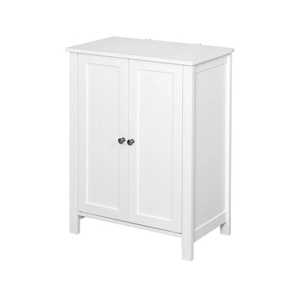 Bathroom Floor Storage Cabinet with Double Door